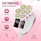 Electric Razors for Women,7D Gifts for Women,Cordless Electric Shaver with Detachable Head Wet/Dry Facial Hair Remover for Legs Painless Water Resistant (Pink)