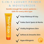 5 in 1 Primer For Face Before Makeup | 17% Vitamin C | All Day Grip | Dark Spot Corrector | Silky Matt Finish | Chemical Free | Vegan | All Skin Types | Made in America | 1fl oz