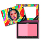 My Other Half Duo Shade Face Palette - Schizo by Rude Cosmetics for Women - 0.4 oz Makeup