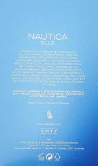 Nautica Blue Eau De Toilette Spray for Men 3.40 oz (Pack of 2)
