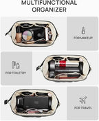 Telena puffer makeup bags for