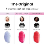 Tangle Teezer Original Detangler Brush, Dry & Wet Hair Brush for Thick & Curly Hair Types, Pink Punch