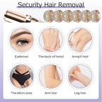 Gen 2 Replacement Heads for Flawless Facial Hair Remover, Shaver Pro Replacement Blades Heads Compatible with Finishing Touch Flawless Hair Removal for Woman Face,As Seen on TV.(6 Pack)