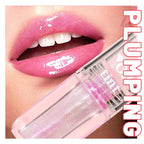 Plumping Glitter Lip Oil Tint, Big Brush Head Plumping