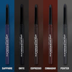 Maybelline Unstoppable Waterproof Mechanical Brown Eyeliner Pencil, Easy to Apply, Smooth Glide, Up to 24 Hour Wear, Espresso, Pack of 2