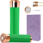 Facial Hair Remover for Women, Painless Rechargeable Hair Removal Device, Comes with 2 Replacement Heads, Portable Electric Shaver/Razors for Face, Chin, Upper Lip, arms (Green)