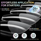 Coffin Nail Tips Medium Coffin Soft Gel Nail Tips 240Pcs Acrylic Full Cover Pre-Shape Nails Tips Half Matte Clear Press on Nails for Nail Extension Manicure Home DIY Salon 12 Sizes Gelly False Nails