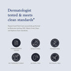 Vitamin C Serum with Ferulic Acid and Vitamin E for Glowing Radiant Skin by Dear Brightly, Liquid Cloak Facial Serum for Sensitive Skin, Refillable Glass Bottle, 0.7 fl oz