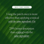 Deep wrinkle targeted patches with