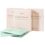 3 x Feuchtigkeitsspendende Bauchtuchmaske - hilft gegen Dehnungsstreifen - wirkungsvolle Mischung aus natürlichen und biologischen Pflanzenstoffen