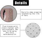 4PCS Hello Gorgeous Shower Curtain Sets with Rugs, Rose Gold Glitter Bling Glam Makeup Diamond Unicorn Eyelash Bathroom Decor, Waterproof Fabric Pink Shower Curtain Girly Gifts for Girls Women