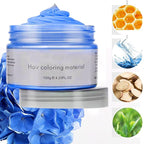 Blue Temporary Hair Color,Natural Hair