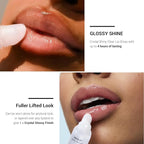 STUDIO LIMITED Instant Fab Crystal Shiny Clear Lip Gloss Long Lasting Ultra Hydrating Plumping Lip Gloss for women girls Value Pack 14ml/ 0.47oz (Clear, 12 Pcs)