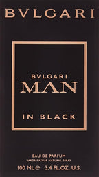 Bvlgari Man In Black Eau De Parfum Spray 3.4oz
