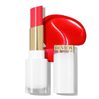 REVLON Super Lustrous Glass Shine Balm, Hydrating Tinted Lipstick, Sheer, Glossy Shiny Finish, 009 Cherry Luster, 0.11 oz