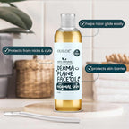Dermaplane Oil for Women with Normal Skin - Lightweight Face Shaving Oil, Natural Facial Shave Oil, Use with a Dermaplaning Tool, Razor, Shaver or Microblade for Close Shave 4oz by Ouiloe