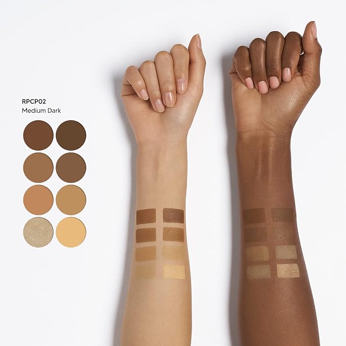 Ruby Kisses Flawless Finish with 3D Contour Powder