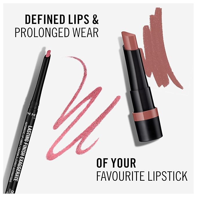 Rimmel Lasting Finish Exaggerate Automatic Lip Liner - Lip 01oz