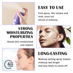 2PCS Makeup Setting Spray for Face,Waterproof Setting Spray for Makeup,Long Lasting Oil Control Finishing Holding Face Mist,Refreshing Hydrating Glossy and Matte Fixing Facial Mist Make Up Set A1
