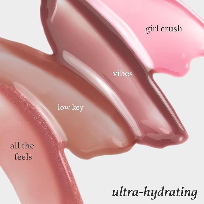 Julep So Plush Hydrating Lip Gloss – High-Shine, Non-Sticky Lip Color - Vitamin E for Soothing & Repair – Cruelty-Free, Moisturizing Gloss – Girl Crush