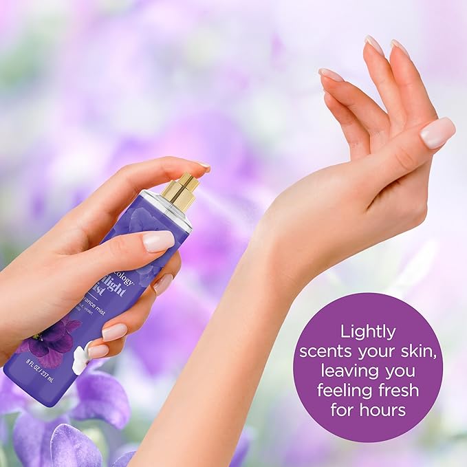 Bodycology Long-Lasting Fragrance Body Mist, Twilight Mist, 8 fl oz