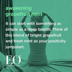 EO Conditioner, 1 Gallon, Grapefruit and Mint, Organic Plant-Based, Botanical Extracts