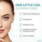 Instantly Ageless Facelift - Instant Eye Bag Remover Puffiness - 10 Vials - Instant Under Eye Bags Remover - Wrinkle Tightener - Instant Wrinkle Remover for Face Instant Lift