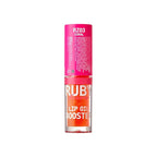 Ruby Kisses Lip Oil Booster, Hydrating Lip Gloss with Nourishing Natural Oil Blend, Jumbo Wand for Easy Application, Non-Sticky Formula (Coral)