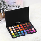 Highly Pigmented Eye Makeup Palette, Matte Shimmer Metallic