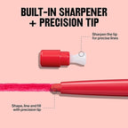 Revlon Colorstay Lip Liner with Built-In Sharpener, Valentine's Day Makeup Gifts for Women, Longwear Rich Colors, Smooth Application, 660 Mauve, 0.01 oz