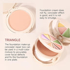 Professional Makeup Cream Contour Palette, Joyeee 8 Colours