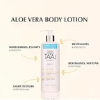 | Refreshing Body Milk with Aloe Vera – Soothes, Hydrates & Revitalizes | Regenerating, Softening & Protective Actives | Non-Greasy Finish |Ayurvedic Skincare | 97% natural & Vegan | 13.5 fl oz