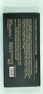 6 Colors Correcting Concealer Palette, Makeup Cream Contour Palette with Brush, Contouring Foundation Highlighting Concealer Palette for Conceals Dark Circles, Redness, Acne, Blemish