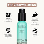 Pacifica Beach Day Hair Mist Perfume & Full Body Spray for Women - Body Mist Fragrance w/Bergamot, Orange Flower, Sandalwood, Amber, Musk & Suede Leather – Clean Beauty Alcohol-Free, Vegan 5 oz