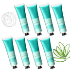 8PCS Aloe Vera Gel for Face & Skin,Organic Aloe Vera Gel,Hydrating After Sun Cream for Travel Size,Moisturizing Lotion for Skincare,After Sun Lotion for All Skin Type(B)