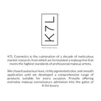 K7L Light Pink Lip Crayon (Vegan) - Waterproof and Smudge-Proof Rose