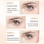 5 in 1 Vitamin C Eye Cream for Dark Circles and Puffiness - Eye Cream Anti Aging - Under Eye Cream for Puffiness and Bags Under Eyes - Eye Bag Cream for All Skin Types - Rejuvenate Your Eye Area