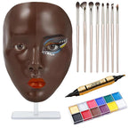5D Makeup Practice Face Board, Makeup Practice Accessories