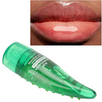 Lip Gloss, Professional Moisturizing Silicone Brush Head Portable Lip Oil Remove Dead Skin Soften Skin For Dry Mouth