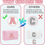 Personalized initial letter patch makeup