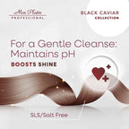 Mon Platin Natural Silk Therapy Salt-Free Shampoo for Straightened Hair - Protects Keratin & Brazilian Treatments, Sulphate-Free Formula, Keeps Hair Vibrant, 400ml