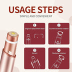 for Flawless Replacement Heads Gen 3 - Finishing Touch Flawless Facial Hair Remover Replacement Blades for Women, Shaver & Razor (4 pack Generation 3)