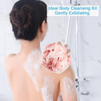 Amazerbath loofah sponge 60g/piece, exfoliating