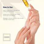 Onsen Secret Nail Care Kit - Japanese Nail Buffer and Shine Kit - Spa-Quality Manicure - Organic Ingredients - Long-Lasting Shine - Easy & Safe - w/Cuticle Care Oil - 1pk