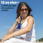 Solar Recover After Sun Moisturizing Spray 3 Pack (12 Ounce Each) - Hydrating Facial & Body Mist - 2460 Sprays of Sunburn Relief With Vitamin E & Calendula - Lotion Delivered in Water For Healthy Skin