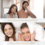 Under Eye Patches - 30 Pairs Under Eye Masks for Dark Circles and Puffiness, 24k Gold Dark Circles Under Eye Treatment for Women, Undereye Gel Patches Under Eye Bags - Reduce Wrinkles Anti-Aging