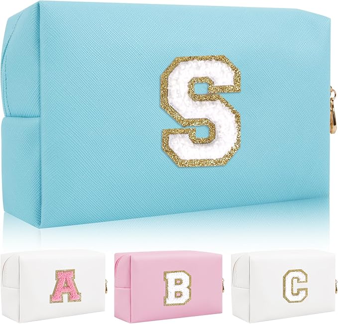 Personalized initial letter patch makeup