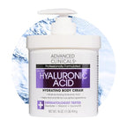 Advanced Clinicals Hyaluronic Acid Body Lotion & Face Moisturizer W/Vitamin E | Hydrating Firming Lotion Minimizes Look Of Wrinkles, Stretch Marks, & Crepey & Dry Skin | Skin Care Products, 16 Oz