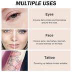 7 Color Solid Concealer Full Coverage Correcting Cream Concealer Waterproof Long-lasting Under Eye Concealer for Dark Circles Color Corrector Pro Concealer (Color 02)