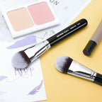 EIGSHOW Flat Foundation Brush, Large Face Makeup Brush with Soft Dense Synthetic Bristles for Blending Liquid Cream Powder (F628)